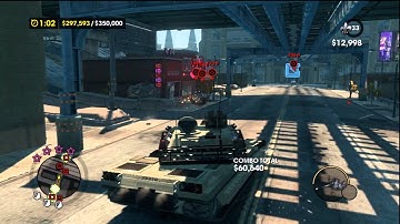 Saints Row The Third Tank Mayhem Medium Difficulty