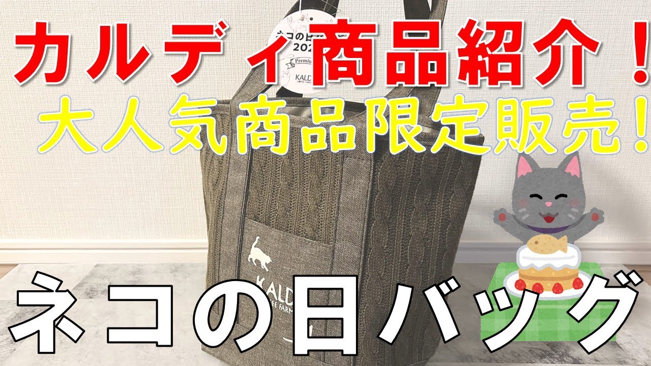 KALDI】カルディ 2024年 ネコの日バッグ 限定福袋 毎年大人気商品を大 