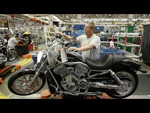 How Harley Davidson Motorcycle Are Made Incredible Factory Production With Modern Machines