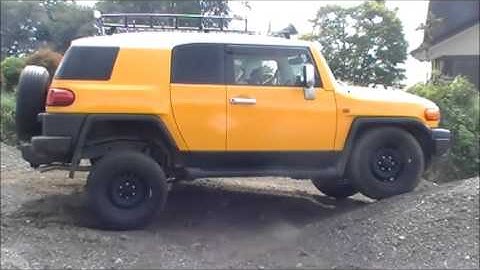FJ Cruiser A-Trac test @ Mt.Fuji