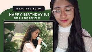 [IU] 'eight' Acoustic Ver. Live Clip | REACTION | She is an Angel!