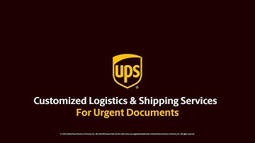 Urgent Document Delivery from UPS