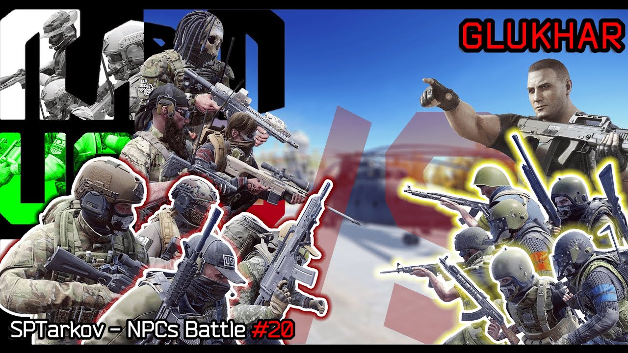 SPTarkov NPCs Battle #20: Reserve Base Raid