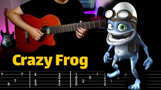 Crazy Frog - Axel F Guitar Tutorial Tab