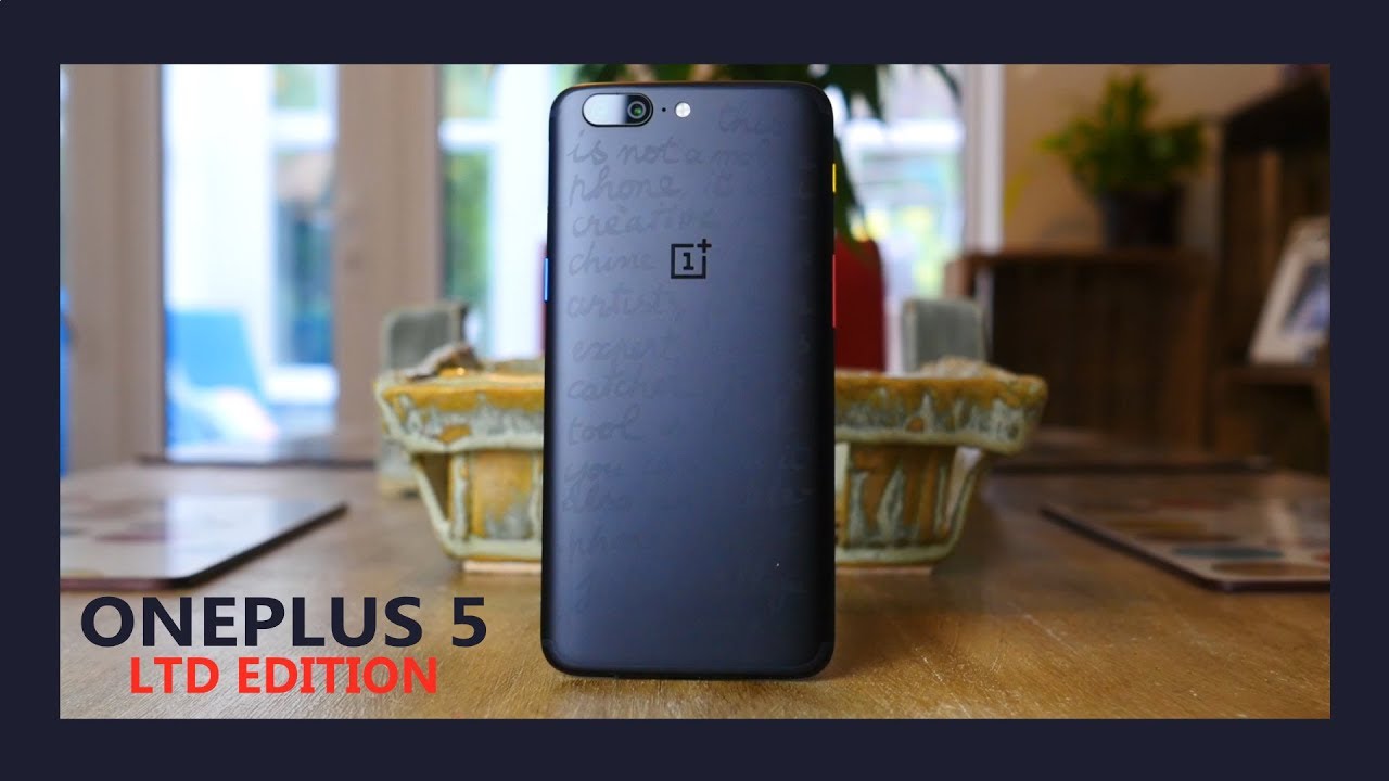 OnePlus 5 JCC Limited Edition - Hands-on with the artsy