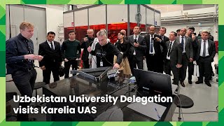 Uzbekistan University Delegation visits Karelia UAS