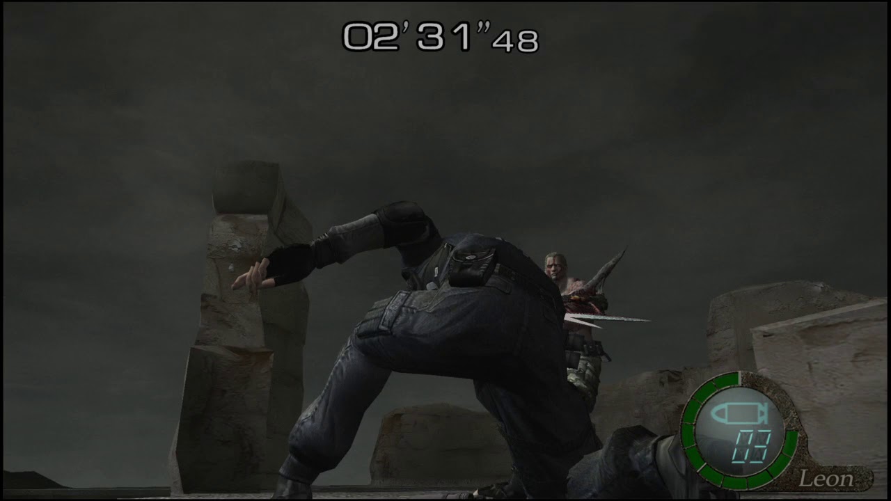 resident evil 4 - kaiser boss fight no damage professional mode