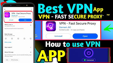 Vpn - Fast secure proxy // Best VPN App // How to use Vpn Fast secure proxy