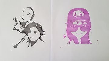 3 AXIS CNC PLOTTER FROM DC MOTORS AND OPTICAL ENCODERS - HATCH FILL