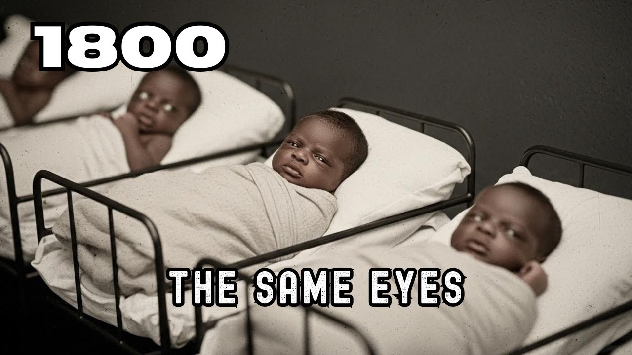 Maryland Plantations (Maryland, 1800s): Slave Babies With Identical Eyes