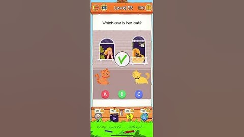 Braindom 2 Level  53 Which one is her cat