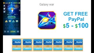 New Galaxy war app||Free money on PayPal $5-$100||شحن رصيد البايبال الغير مفعل screenshot 1