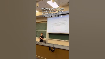 he wasn’t even mad 😭 #college #chatgpt #lecture #class