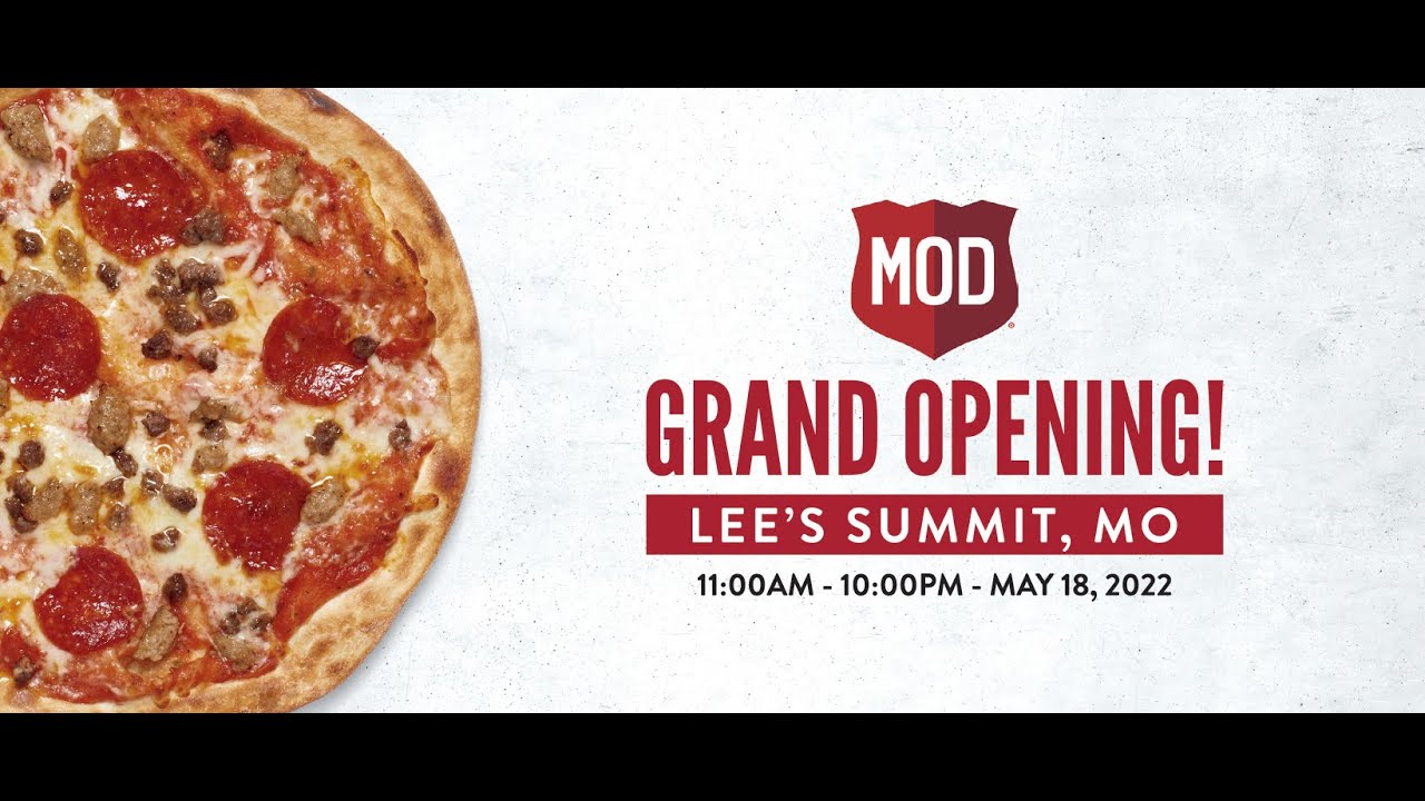 MOD Pizza - Lee's Summit Grand Opening Event - YouTube