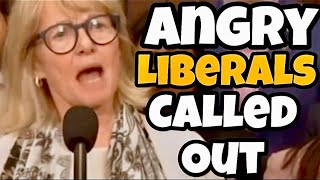 Liberals Desperate Unhinged Angry Response to Media Questions