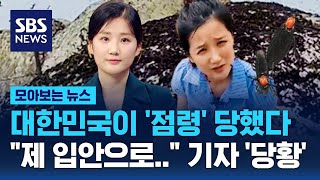 대한민국이 완전히 &#39;점령&#39; 당했다…&quot;제 입안으로..&quot; 기자 당황 / SBS / 모아보는 뉴스