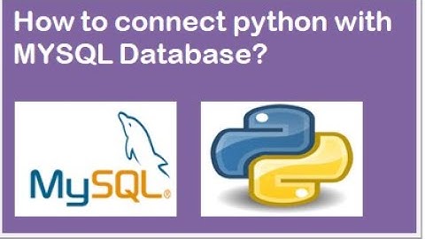 How to connect python with mysql 8.0 database |Python 3| Programming Packs