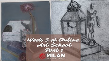 Week 5 of The Online Mastery Program (Part 1) | Milan Art Institute Weekly Vlog
