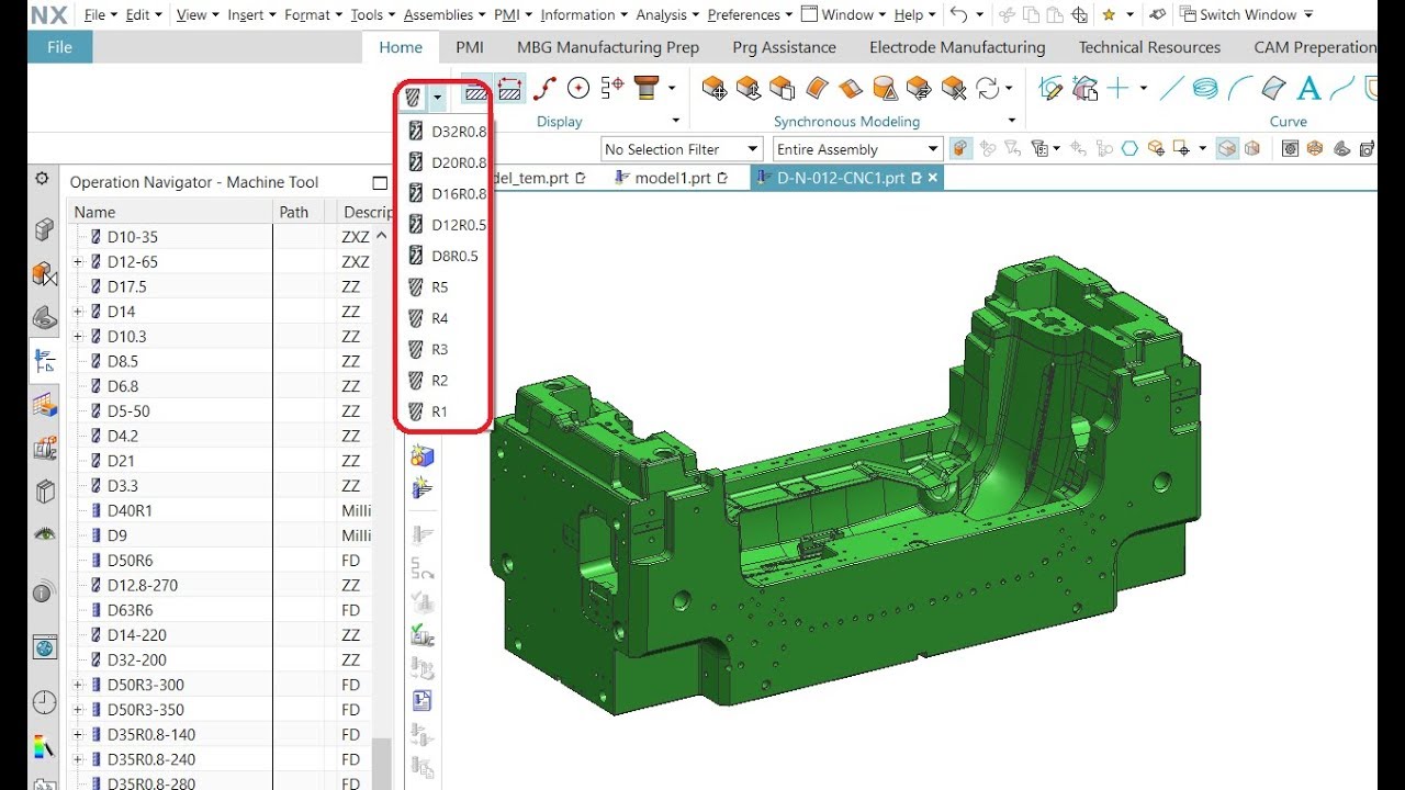 How To Create Tool Library In NX Toolbar YouTube