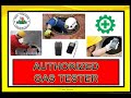 Authorized gas tester