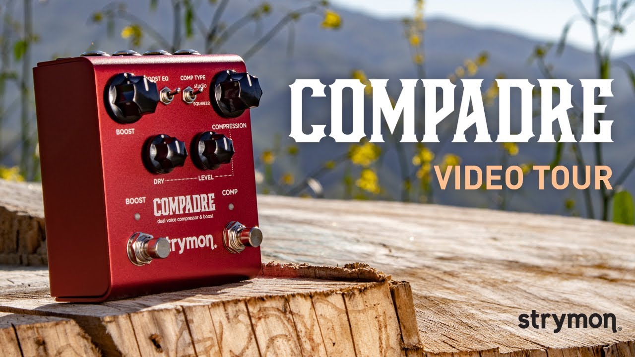 Strymon Compadre Dual Voice Compressor & Boost Demo   YouTube