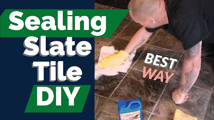 Sealing Slate Tile Flooring DIY | BEST WAY to apply sealer 101 - DayDayNews