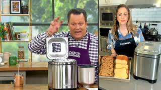 Cuisinart 2-lb Automatic Stainless Steel Breadmaker on QVC