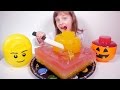 Bonbon maxi bonbon gant en forme de lego   studio bubble tea cooking home made giant xxl candy