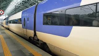 코레일 KTX 산천 원강선 405호기 부산행 #039 천안아산역 출발영상