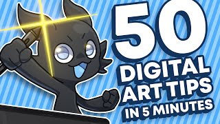 50 Digital Art Tips in 5 Minutes screenshot 5