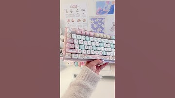 moa profile keycaps 🍭 #yunzii #moa #keyboard