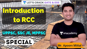 Introduction to RCC (Special Session) | Design of Footing | UPPSC, SSC JE, MPPSC | Apoorv Mittal