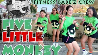 Five Little Monkeys | Dj Jif | HandsUp (Remix) #tiktoktrend | Danceworkout2024 | fitness babe'zcrew