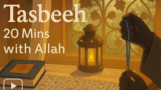 20 Mins of Tasbeeh for Allah #DhikrWithMe | Soft Dhikr to Calm the Heart @CalmandConnectt screenshot 4