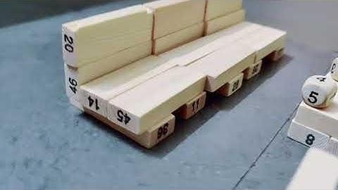 Seating arrangements / Sofa set with Jenga Blocks #jenga #blocks