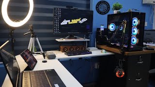 Upgraded My Gaming Setup 🔥 New Table | White Mulberry | Gopikrishna Techy
