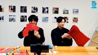 [ENGSUB] BTS Live Taekook Practice making carnations for Parents' Day!   {Full}