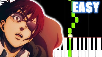 UNDER THE TREE - ATTACK ON TITAN FINAL SEASON PART 3 - EASY Piano Tutorial