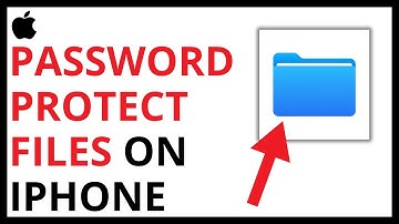 How to Password Protect Files on iPhone [QUICK GUIDE]
