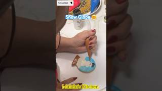Snow Men In Snow Globe #cookies #cocina #kitchen #christmas #decoration #postres #recetas #shorts