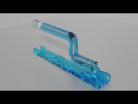 Blender 2.9+: Liquid Through Pipes in Urdu/Hindi - YouTube