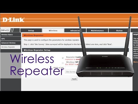 DLink: ตั้งค่าโหมด Wireless Repeater