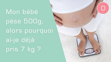 Quelle est votre prise de poids à 4 mois de grossesse