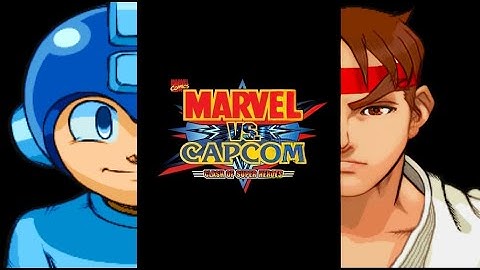 Marvel vs Capcom | Duo Team Attack | Mega Man & Ryu
