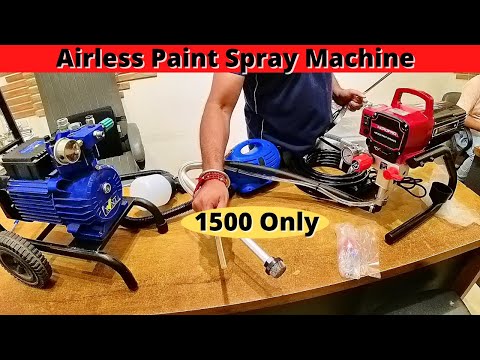 best airless paint Machine | airless paint sprayers | AIRLESS SPRAY PAINT GUN | PAINTING