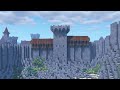 Let&#39;s build a Medieval City | Episode 3: The City Walls | Minecraft Timelapse