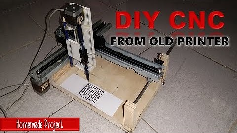 DIY CNC From Old Printers | arduino projects | diy projects | Cnc from old printer | diy cnc | pcb