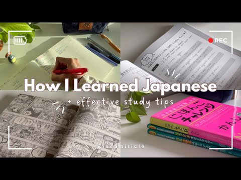 How I learned Japanese | Tips on how to learn Japanese effectively