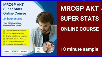 MRCGP AKT Stats Online Course Free 10 minute sample | Pass AKT Exam | Arora Medical Education