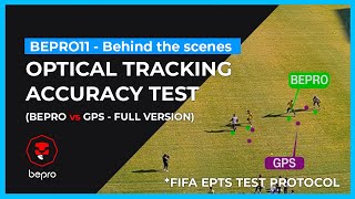 Bepro Optical Tracking Accuracy Test - 2 Vs 2